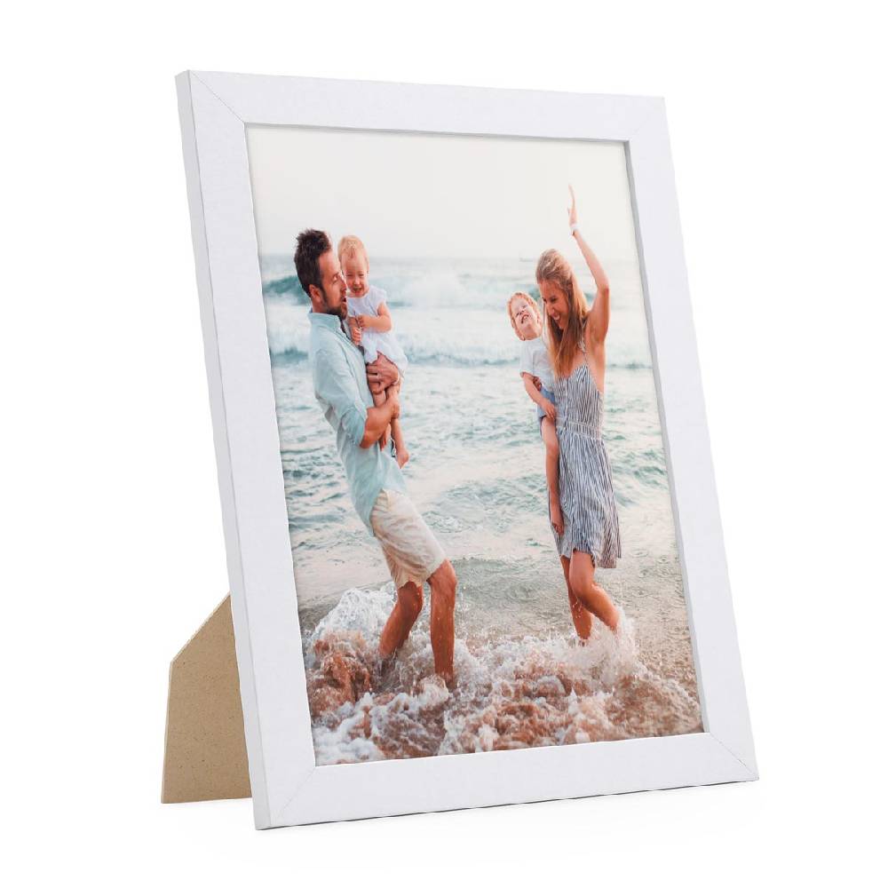 Photolini Bilderrahmen Basic Collection Modern Weiß Osterangebot