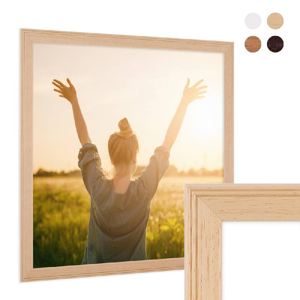 Photolini Bilderrahmen Landhaus-Stil Schmal Natur Zeitlich begrenztes Angebot