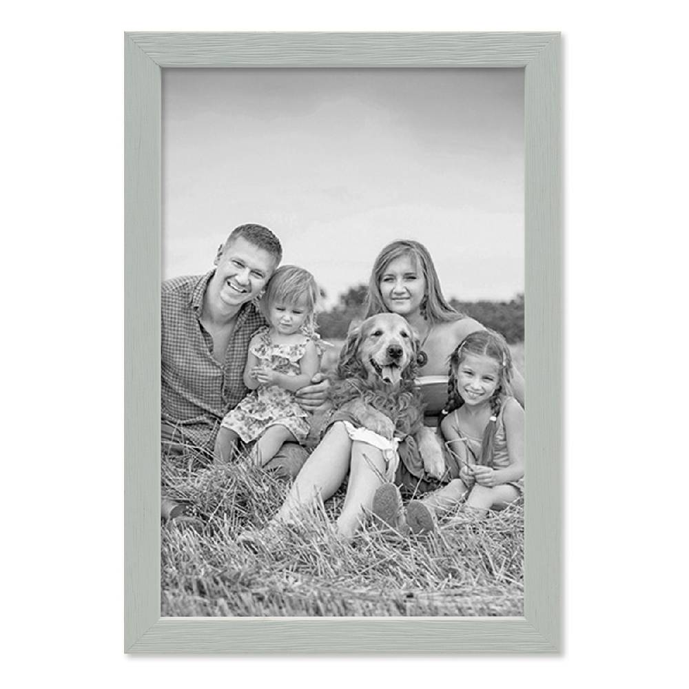 Photolini Bilderrahmen Grau mit Acrylglas 20x30 cm Kauf eins, bekomm eins gratis