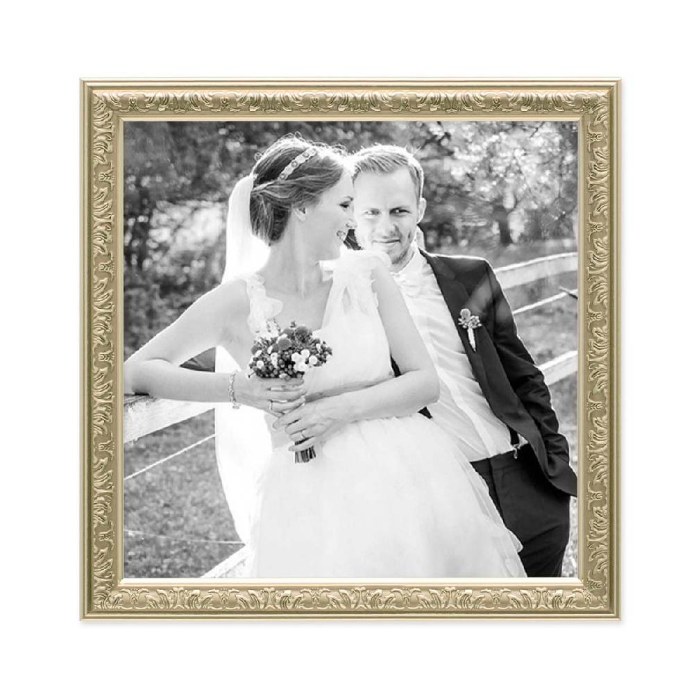 Photolini Bilderrahmen Silber Antik Ornamental 50% Rabatt mit kostenlosem Versand