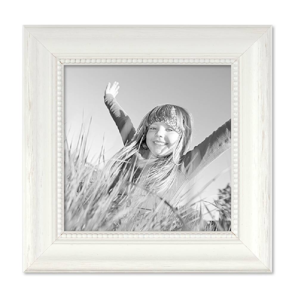 Photolini Holz-Bilderrahmen Landhaus-Stil Weiss Online Shopping