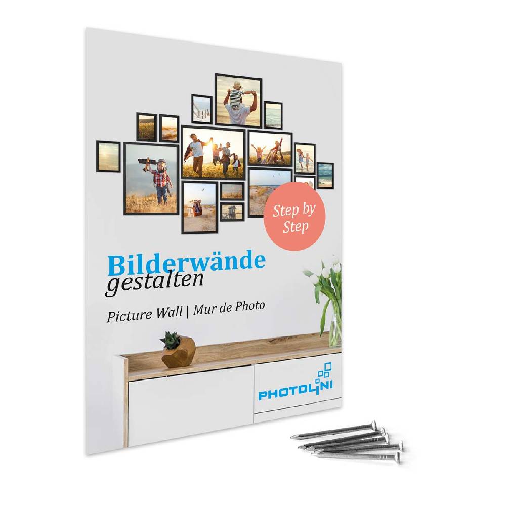 Photolini Bilderrahmen Rot mit Acrylglas 30x42 cm / DIN A3 Black Friday