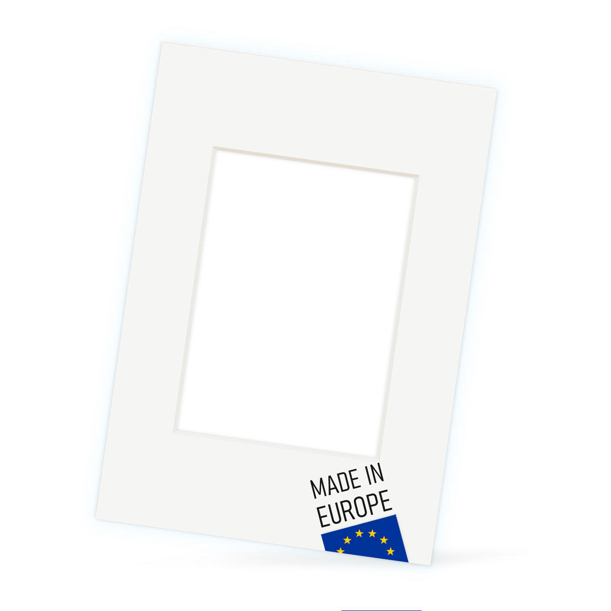 Photolini Passepartout Reinweiß