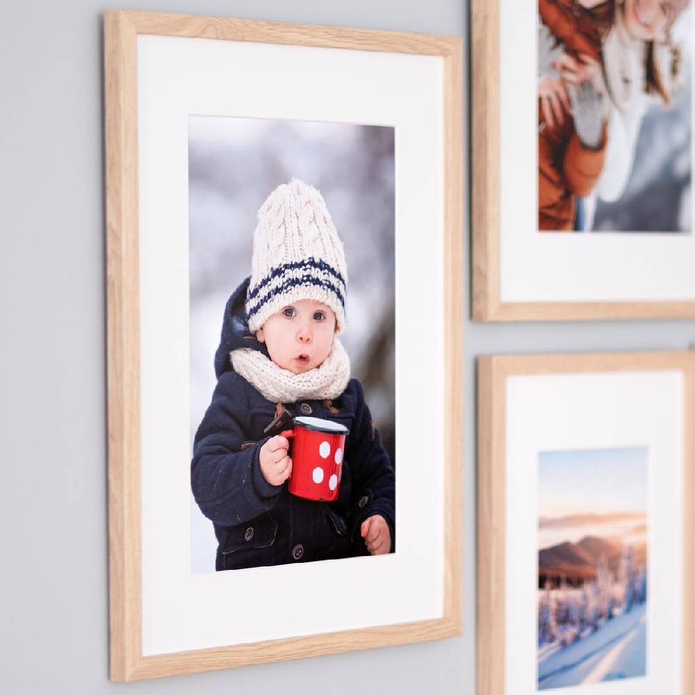 Photolini 5x Passepartout Weiß 50% Rabatt mit kostenlosem Versand