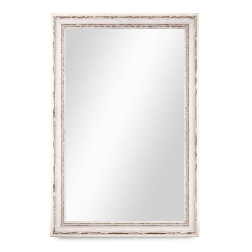 Photolini Wand-Spiegel 50x60 cm im Landhaus-Stil Weiss / Spiegelfläche 40x50 cm JETZT KAUFEN