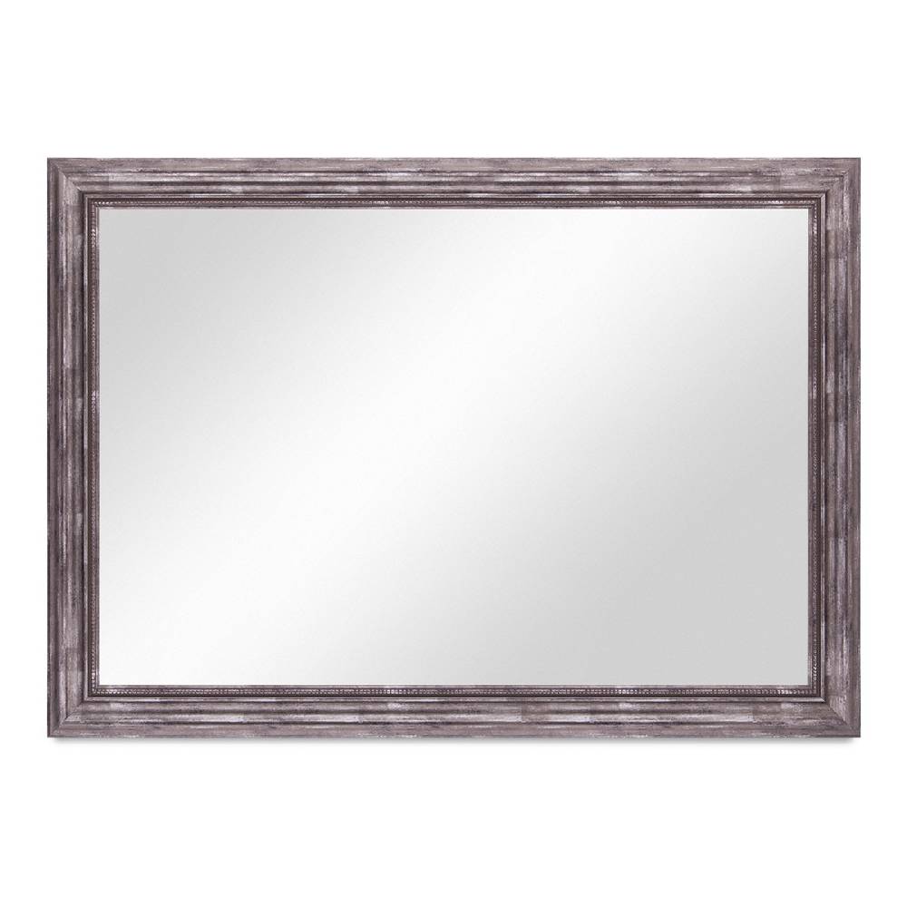 Photolini B-WARE: Wand-Spiegel 70x90 cm im Barock-Stil Silber / Spiegelfläche 60x80 cm Verkauf