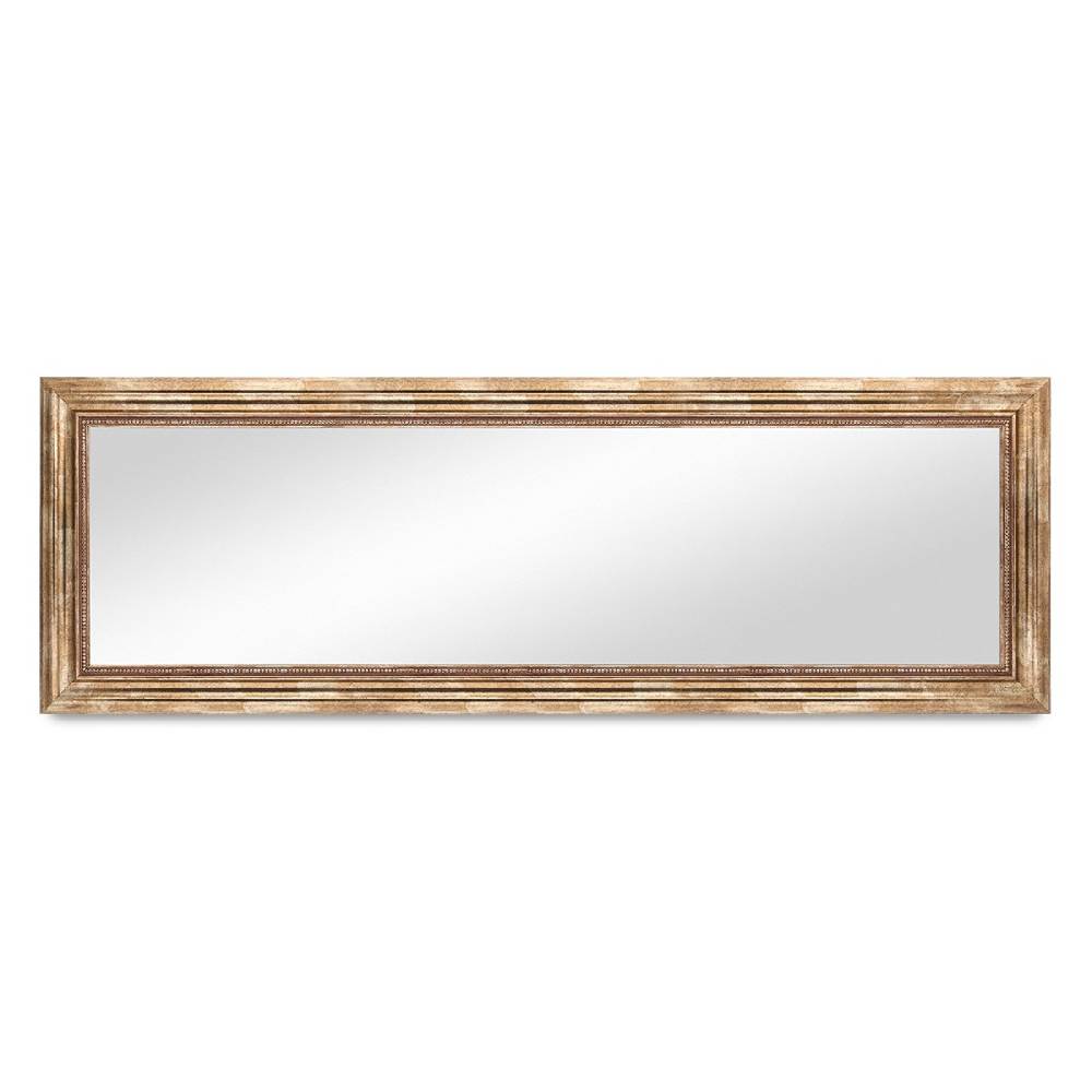 Photolini B-WARE: Wand-Spiegel 40x100 cm im Barock-Stil Gold / Spiegelfläche 30x90 cm Fabrik Onlineshop
