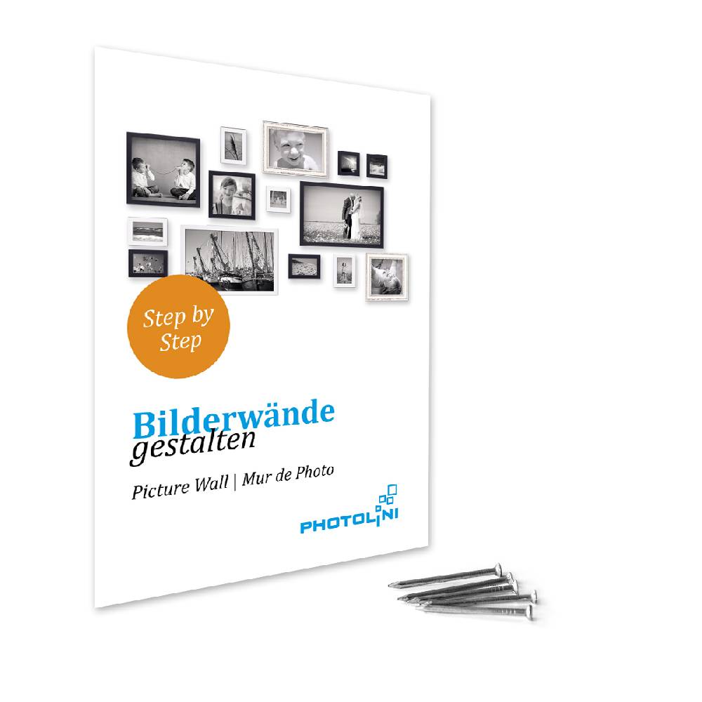 Photolini Bilderrahmen 20x25 cm Skandinavisch Landhaus-Stil Grau-Braun Muttertagsangebot