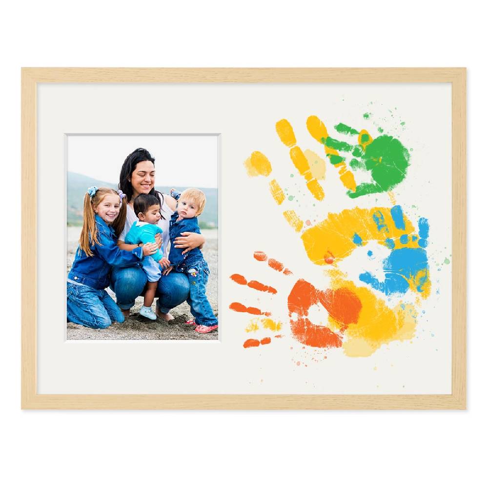 Photolini Galerie-Passepartout Weiß 30x40 cm für 1 Bild in 15x20 cm und Fläche zum Selbst gestalten Valentinstagsangebot
