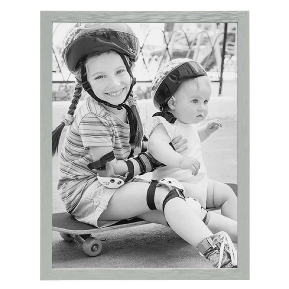 Photolini Bilderrahmen Grau mit Acrylglas 30x40 cm Zeitlich begrenztes Angebot