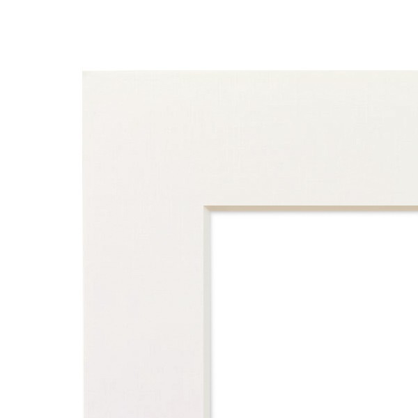 Photolini 5x Galerie-Passepartout Weiß 30x30 cm für 4 Bilder in 7x10 cm Blitzangebot