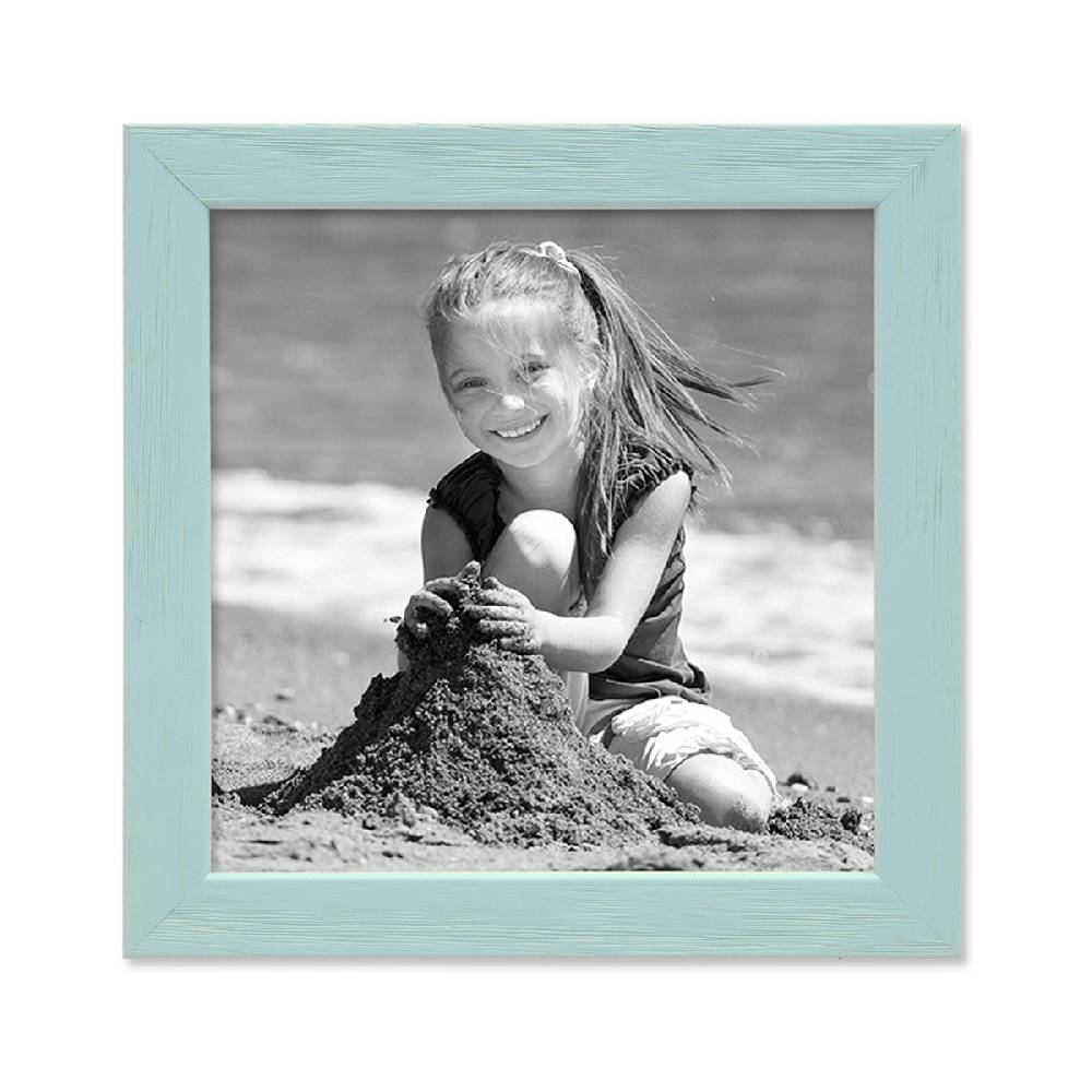 Photolini Bilderrahmen Blau mit Acrylglas Super Rabatt