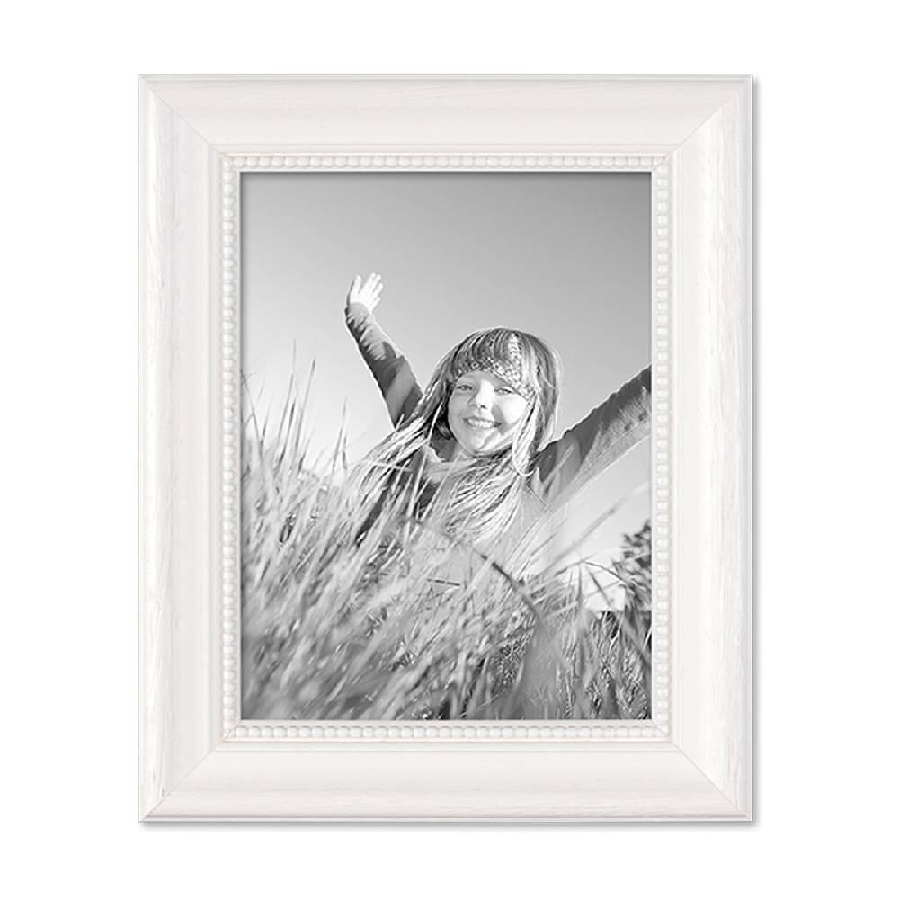 Photolini 5er Bilderrahmen-Set Landhaus-Stil Weiss Online