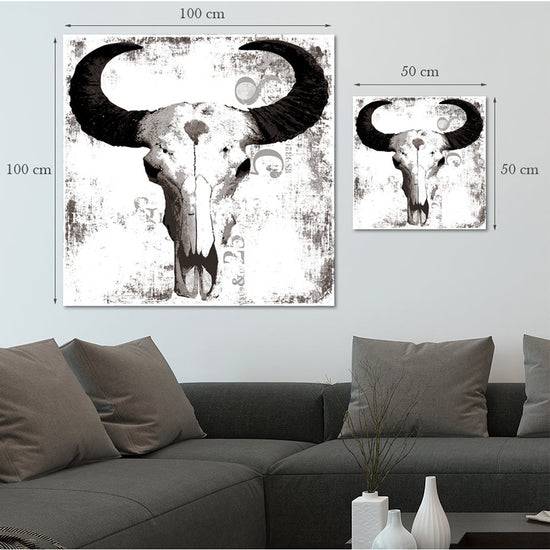Queen Kerosin Acrylglasbild - Bulls Skull Black Wochenangebot