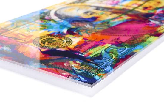 Queen Kerosin Acrylglasbild - WASHED BENJAMIN Begrenzte Freigabe