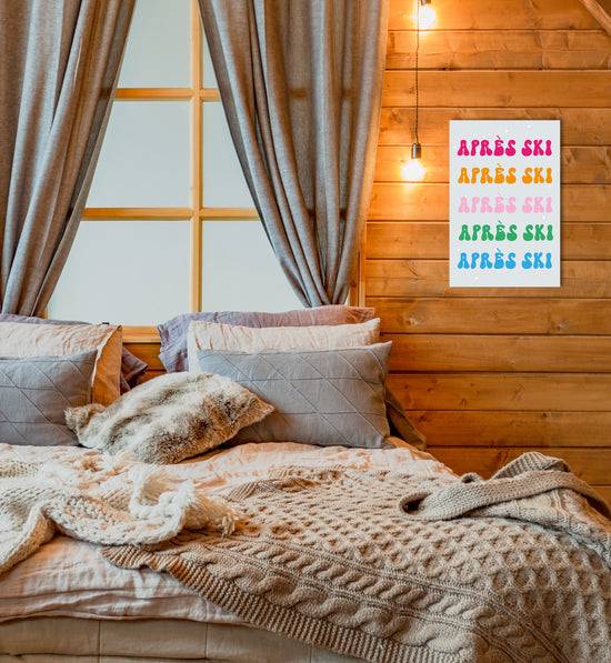 Queen Kerosin Blechschild - Après Ski Colorful im Angebot
