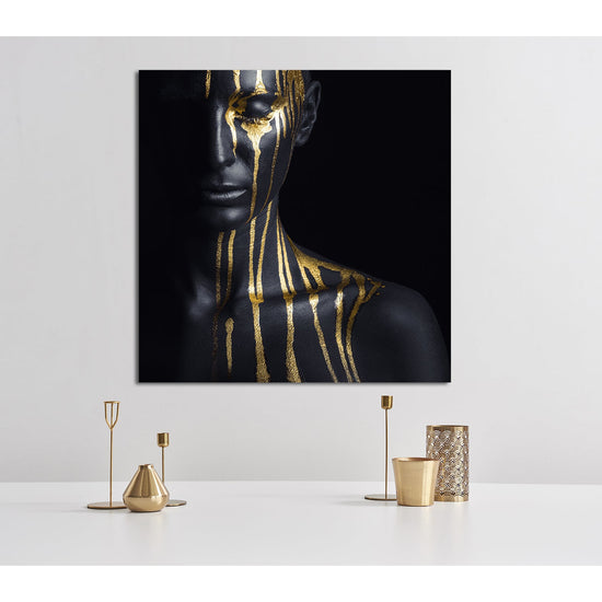 Queen Kerosin Blattgold Bild - Liquid Gold Günstiger Verkauf