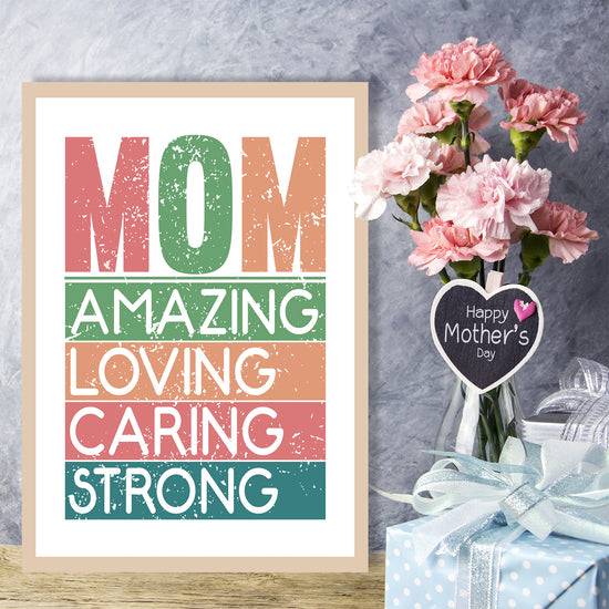 Queen Kerosin Rahmenbild - Mom amazing loving caring Vierteljährliche Förderung