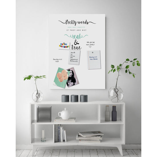 Queen Kerosin Magnetisches Markerboard - Pretty words Auslauf