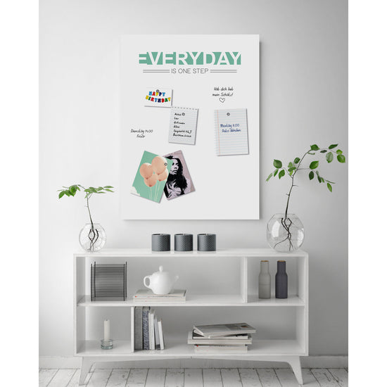 Queen Kerosin Magnetisches Markerboard - Everyday is one step Verkauf