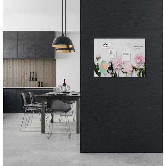 Queen Kerosin Magnetisches Markerboard - Pink flowers Limitierter Zeitrabatt