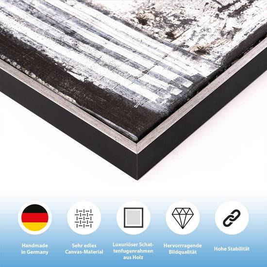 Queen Kerosin Leinwandbild mit Schattenfugenrahmen - Redrum Flash Sale