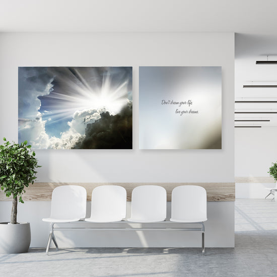 Queen Kerosin Leinwandbild - Live your dreams zollfrei