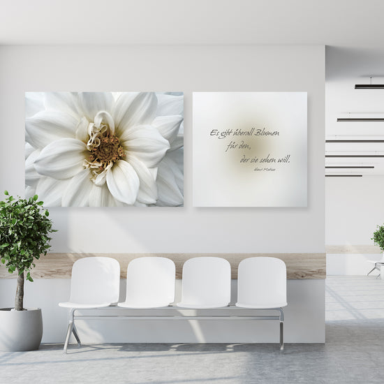 Queen Kerosin Leinwandbild - Überall Blumen 2 2025