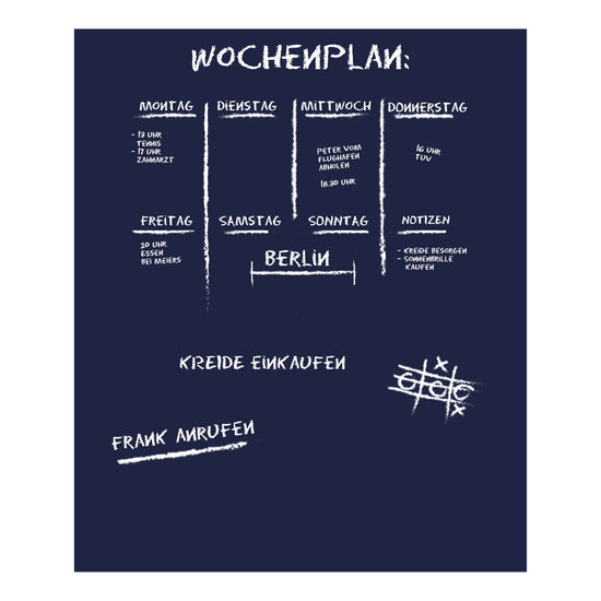 Queen Kerosin Tafelfolie - Blau Kostenloser Versand
