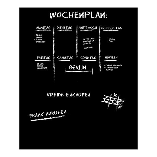 Queen Kerosin Tafelfolie - Schwarz Fabrik Onlineshop