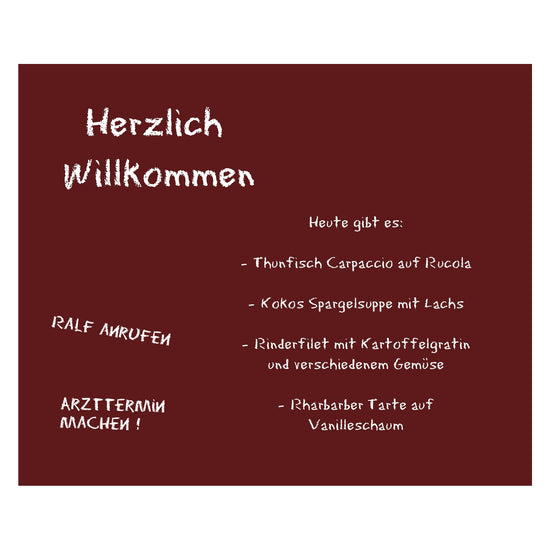 Queen Kerosin Tafelfolie - Rot Sonderangebot