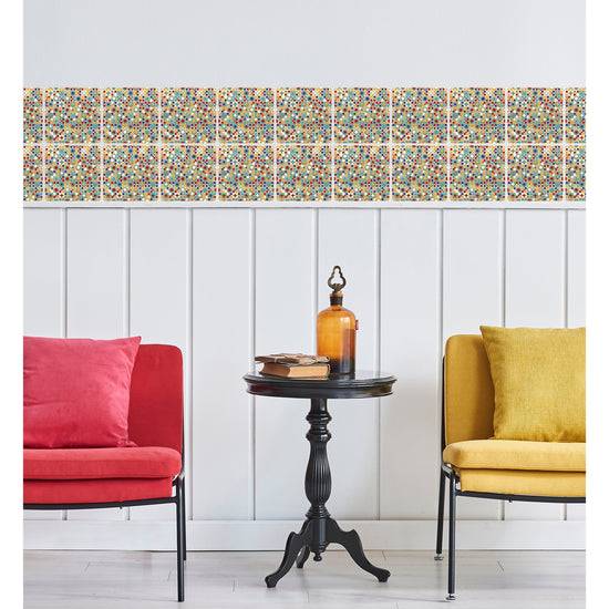 Queen Kerosin Stickerfliesen - Stanze 12er-Set Begrenztes Angebot