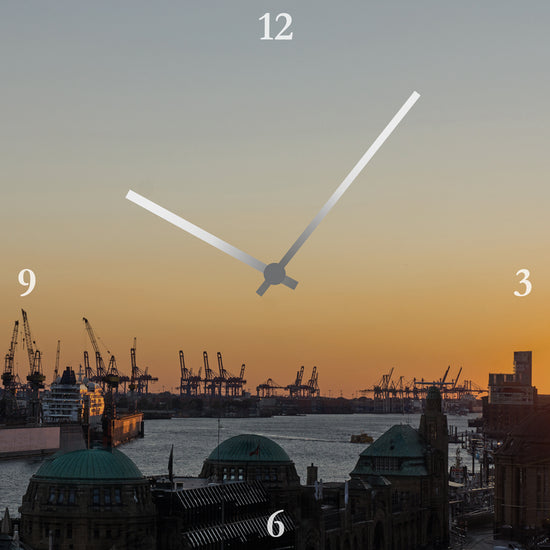 Queen Kerosin Hamburg 2 Acrylglas-Uhr Neueste Stile