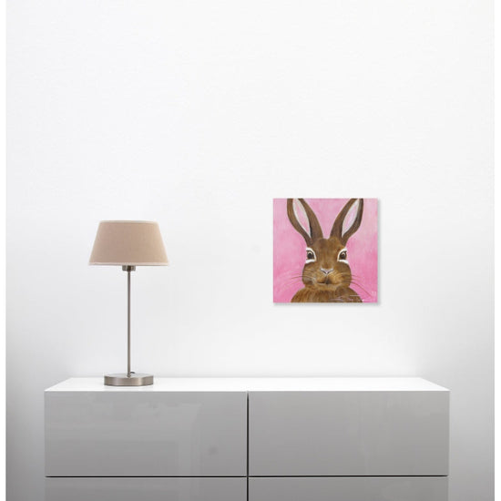 Queen Kerosin Leinwandbild - Hasi Pink Kostenloser Versand international