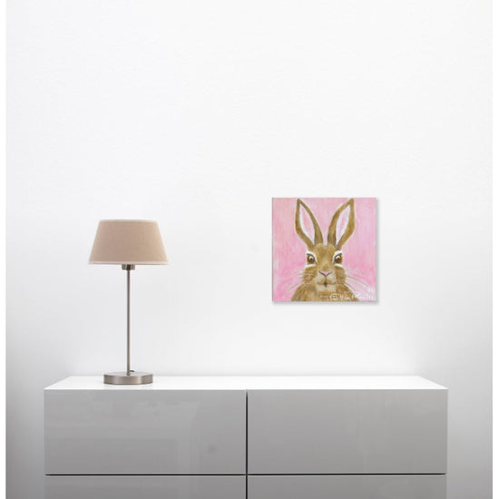 Queen Kerosin Leinwandbild - Hasi II Pink Begrenzt auf 3 Tage