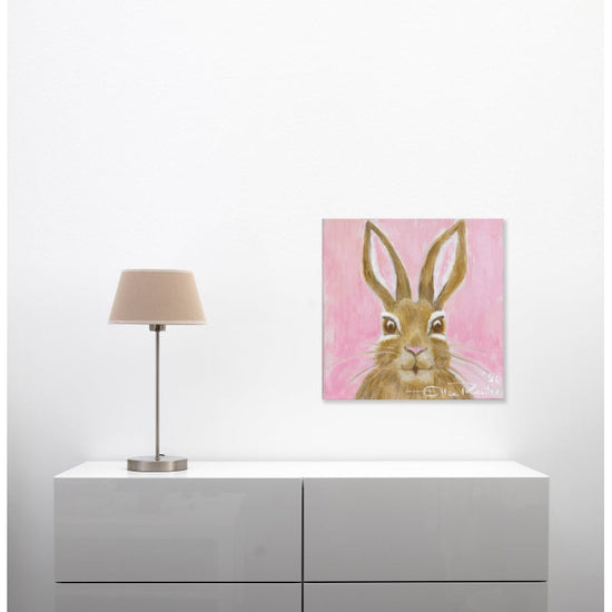 Queen Kerosin Leinwandbild - Hasi II Pink Begrenzt auf 3 Tage