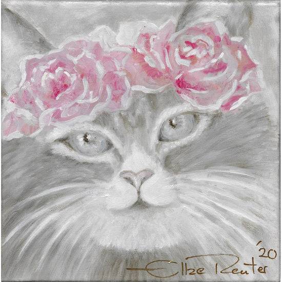 Queen Kerosin Leinwandbild - Kater Pino Im Verkauf