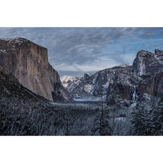 Queen Kerosin Acrylglasbild - YOSEMITE-TUNNEL VIEW AFTRE SNOWSTORM 2 Valentinstagsangebot