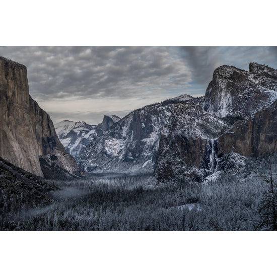 Queen Kerosin Acrylglasbild - YOSEMITE- TUNNEL VIEW AFTER SNOWSTORM Heißer Verkauf