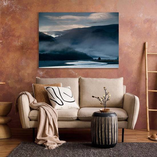 Queen Kerosin Acrylglasbild - MORNING MIST SOUTH ISLAND NEW ZEALAND Blitzangebot