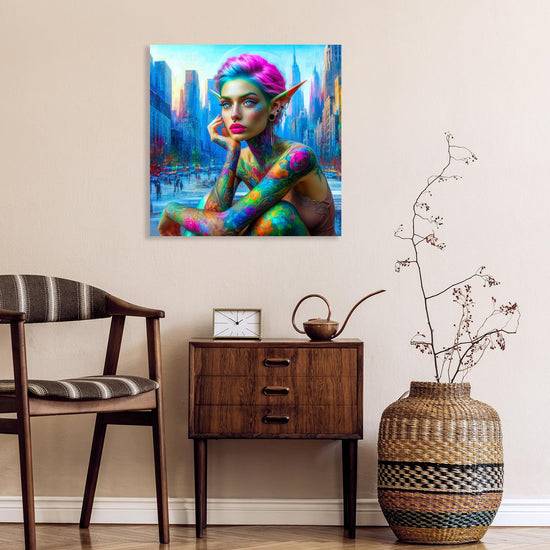 Queen Kerosin Acrylglasbild - Stadtelfen Kauf eins, bekomm eins gratis