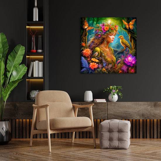 Queen Kerosin Acrylglasbild - Im Verborgenen des Zauberwaldes : wo Träume und Magie erwachen Sonderangebote