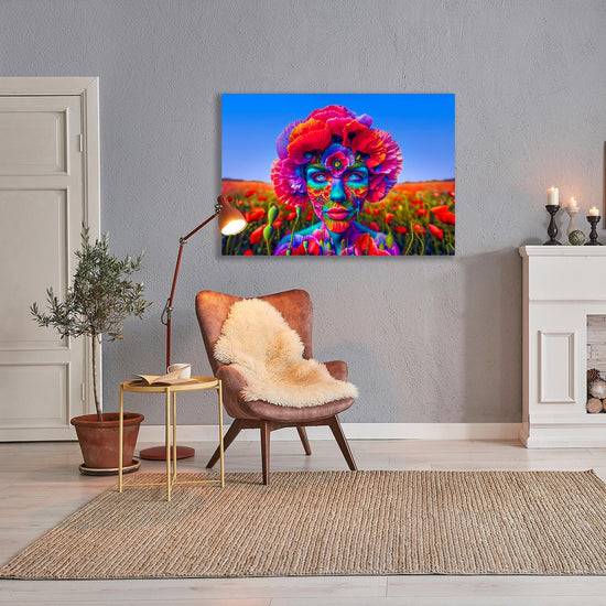 Queen Kerosin Acrylglasbild - Mohn-Zeit Letzter Tag
