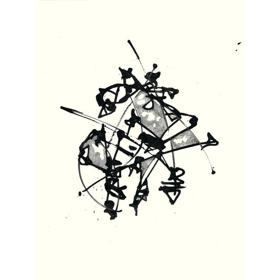 Queen Kerosin Rahmenbild - Ink Series 1/4 Blitzverkäufe