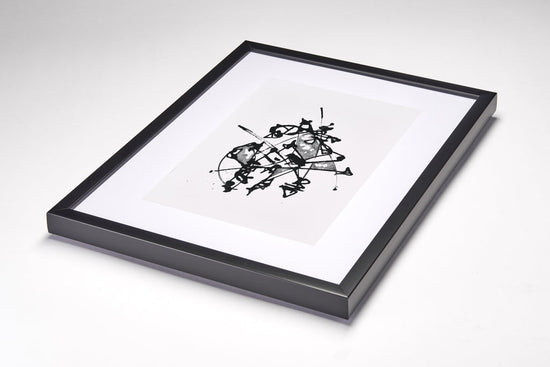 Queen Kerosin Rahmenbild - Ink Series 1/4 Blitzverkäufe
