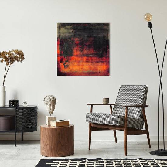 Queen Kerosin Acrylglasbild - Red Rust Große Rabatte