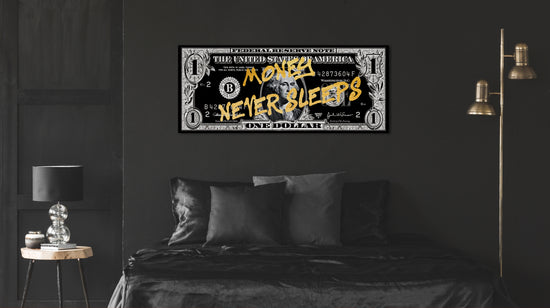 Queen Kerosin Blattgold Bild - Money Never Sleeps VIP-Rabatte