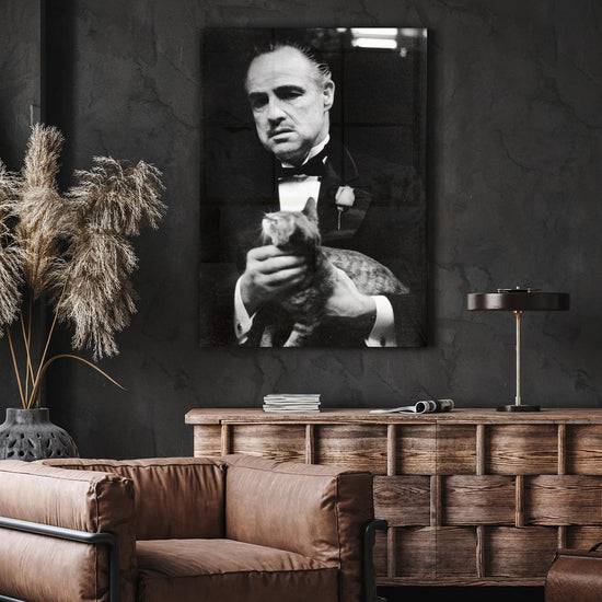 Queen Kerosin Acrylglasbild - The Godfather - Marlon Brando Fabrikpreis