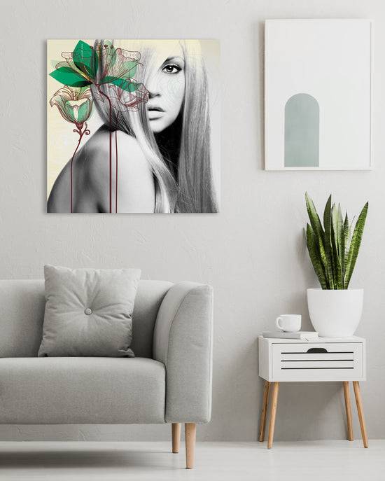 Queen Kerosin Acrylglasbild - Flower Beauty Rabatt