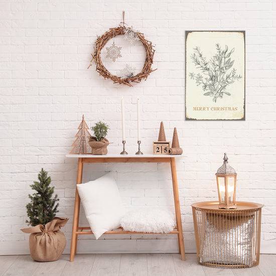 Queen Kerosin Blechschild - Christmas Berries Begrenzte Freigabe